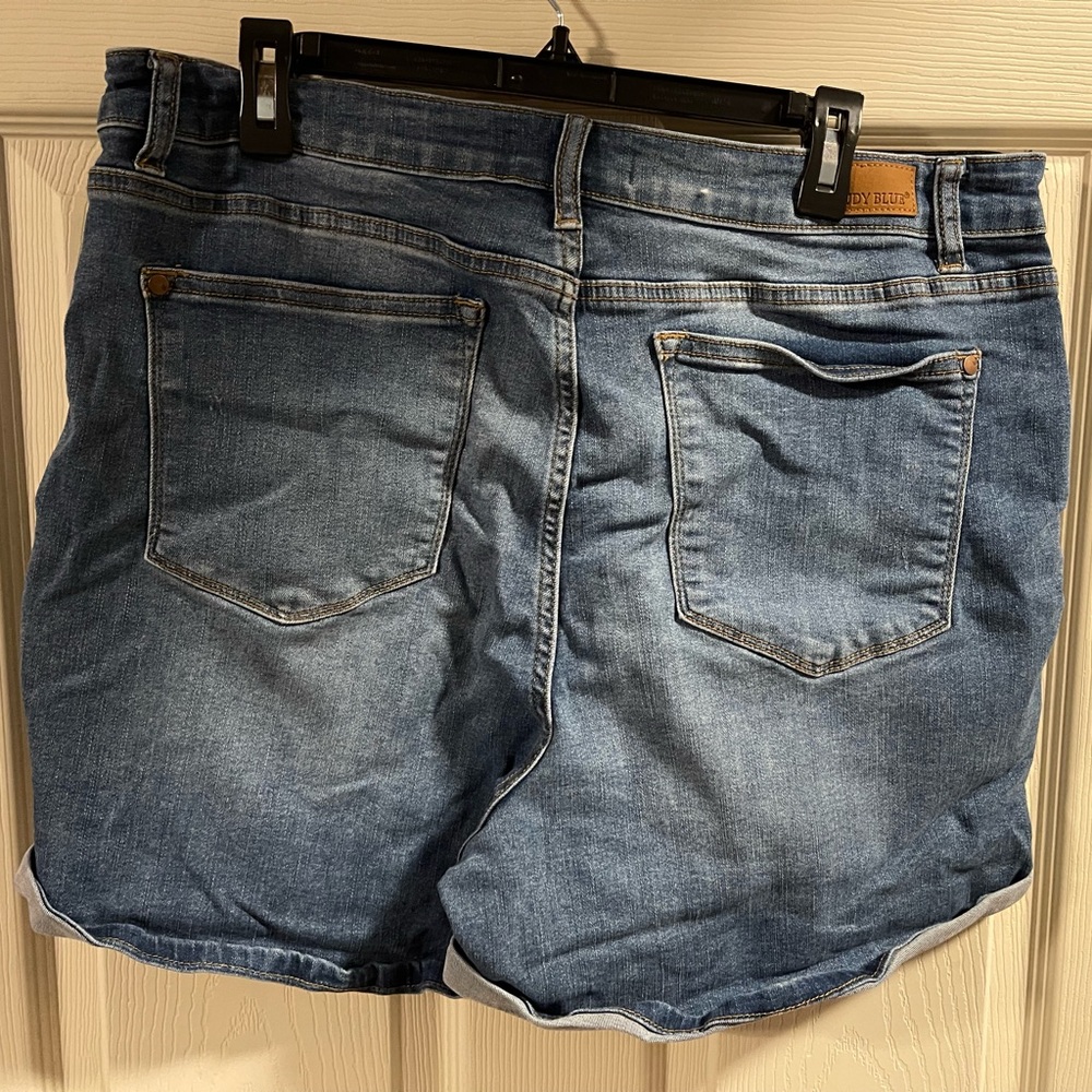 Judy Blue Dark Wash Denim Shorts